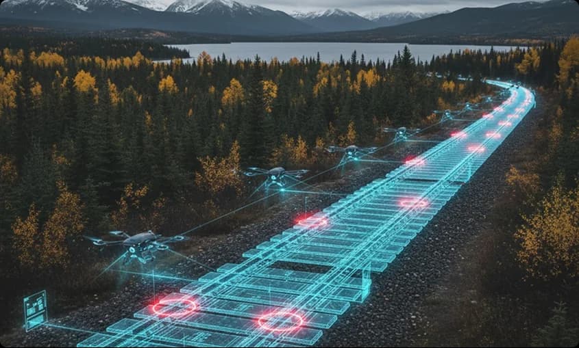 Digital railway visualization