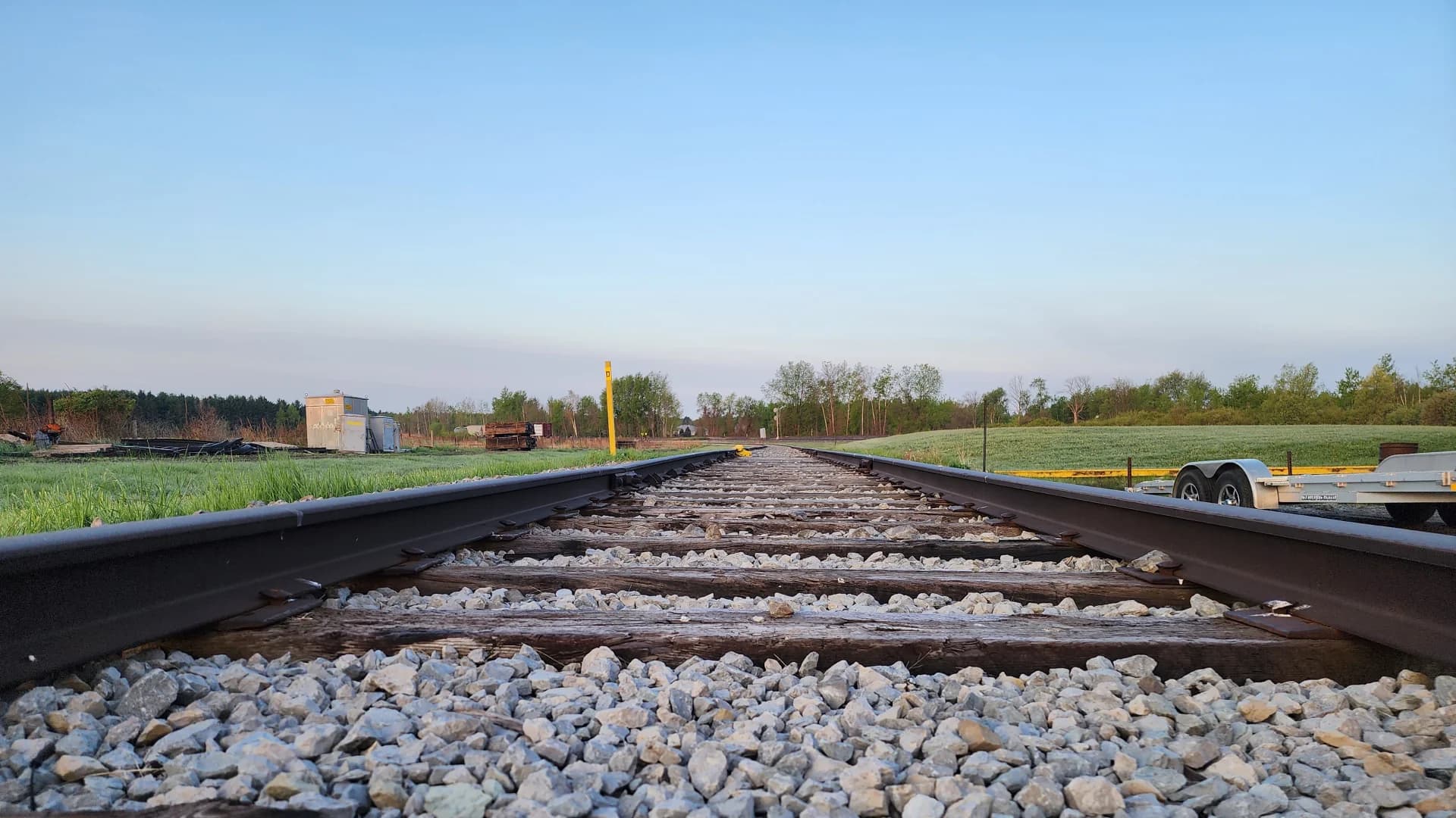 Railway tracks monitored for infrastructure condition and operational risk